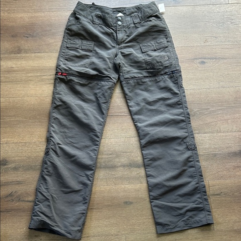The North Face Convertible Cargo Hiking Pants in Dark Gray